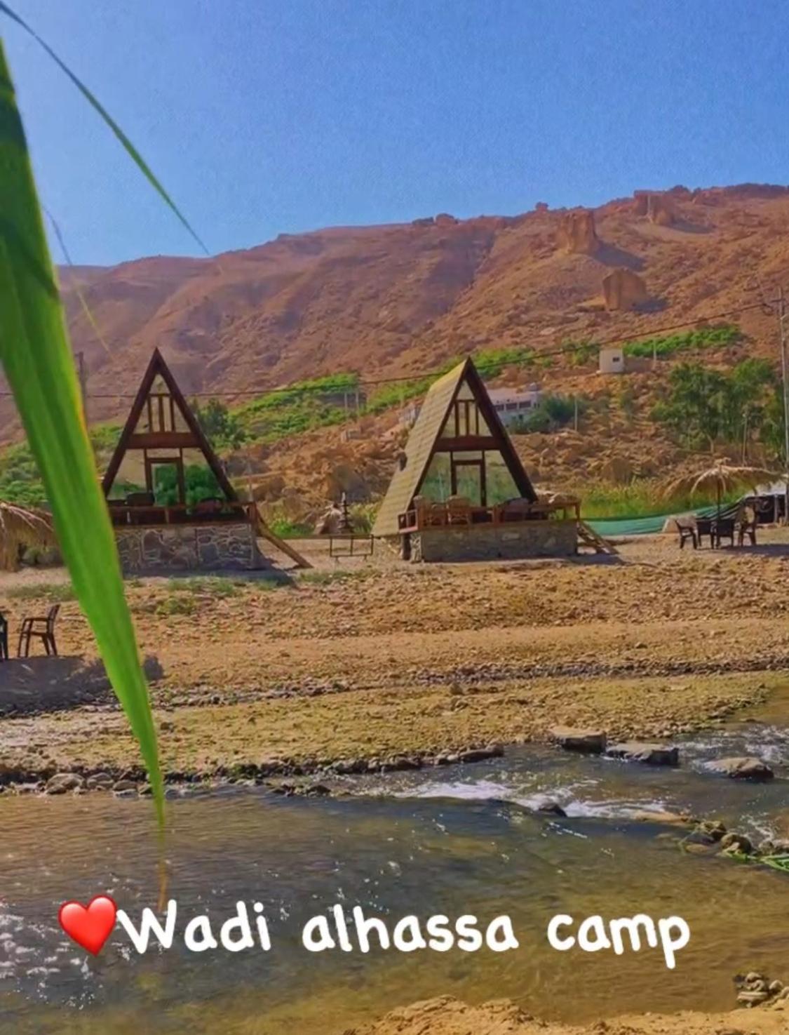 Hotel Wadi Al-Hassa Camp à Khawkhah Extérieur photo