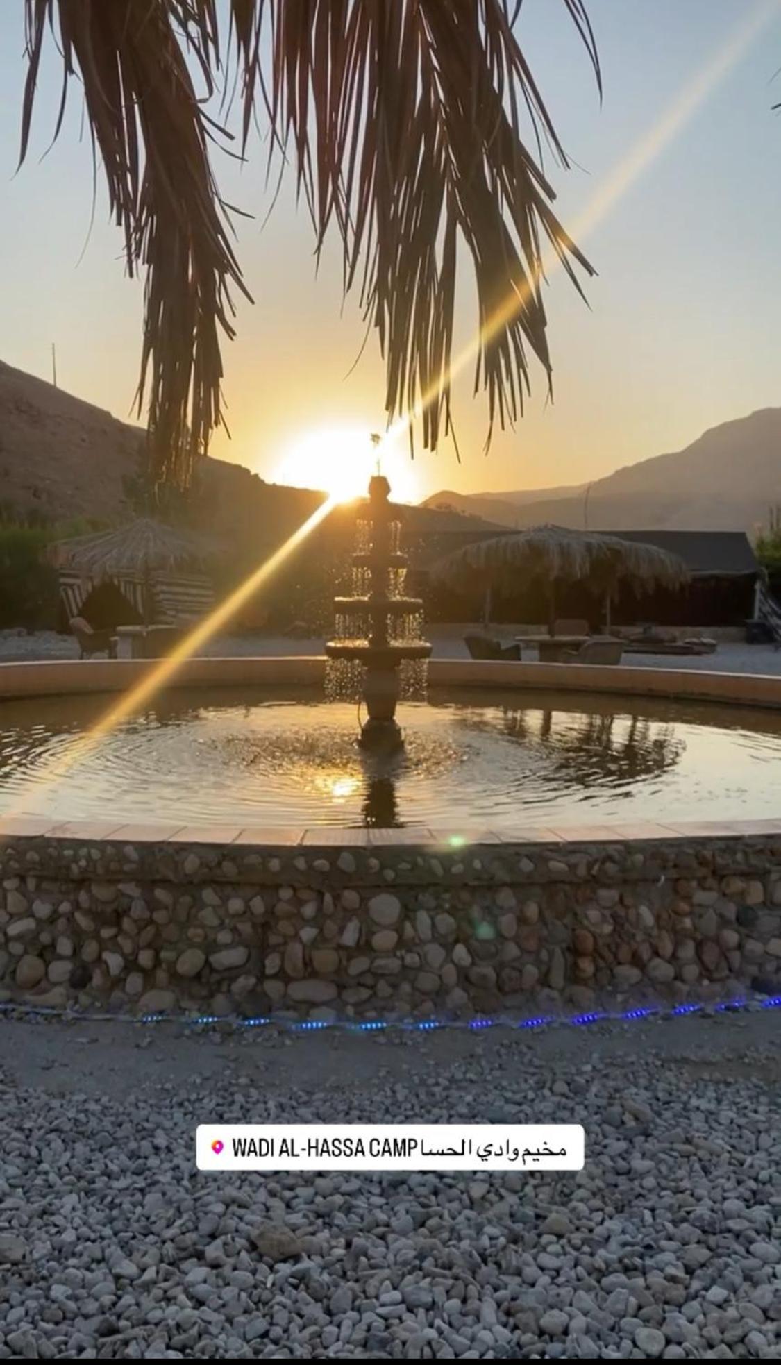 Hotel Wadi Al-Hassa Camp à Khawkhah Extérieur photo