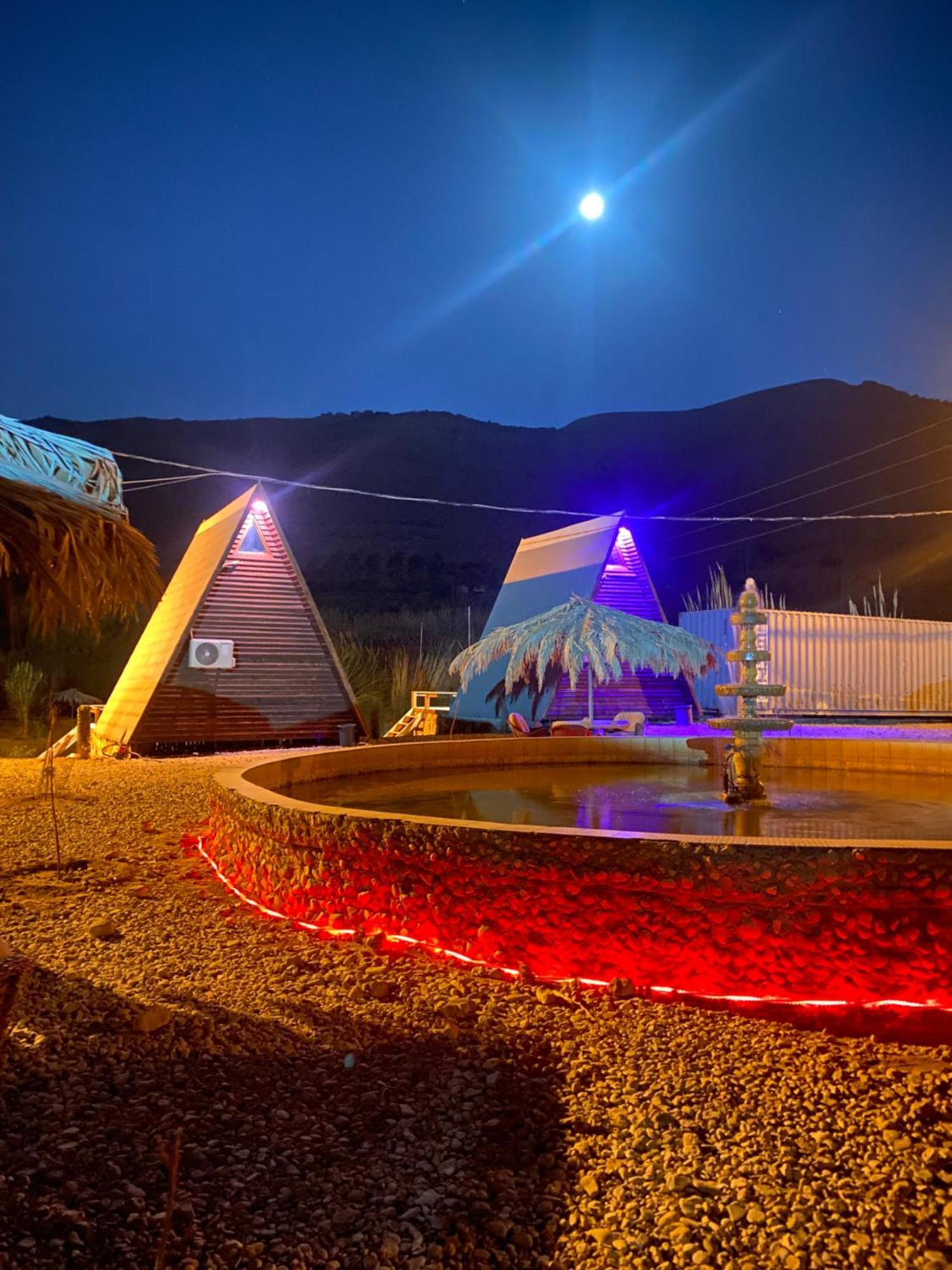 Hotel Wadi Al-Hassa Camp à Khawkhah Extérieur photo