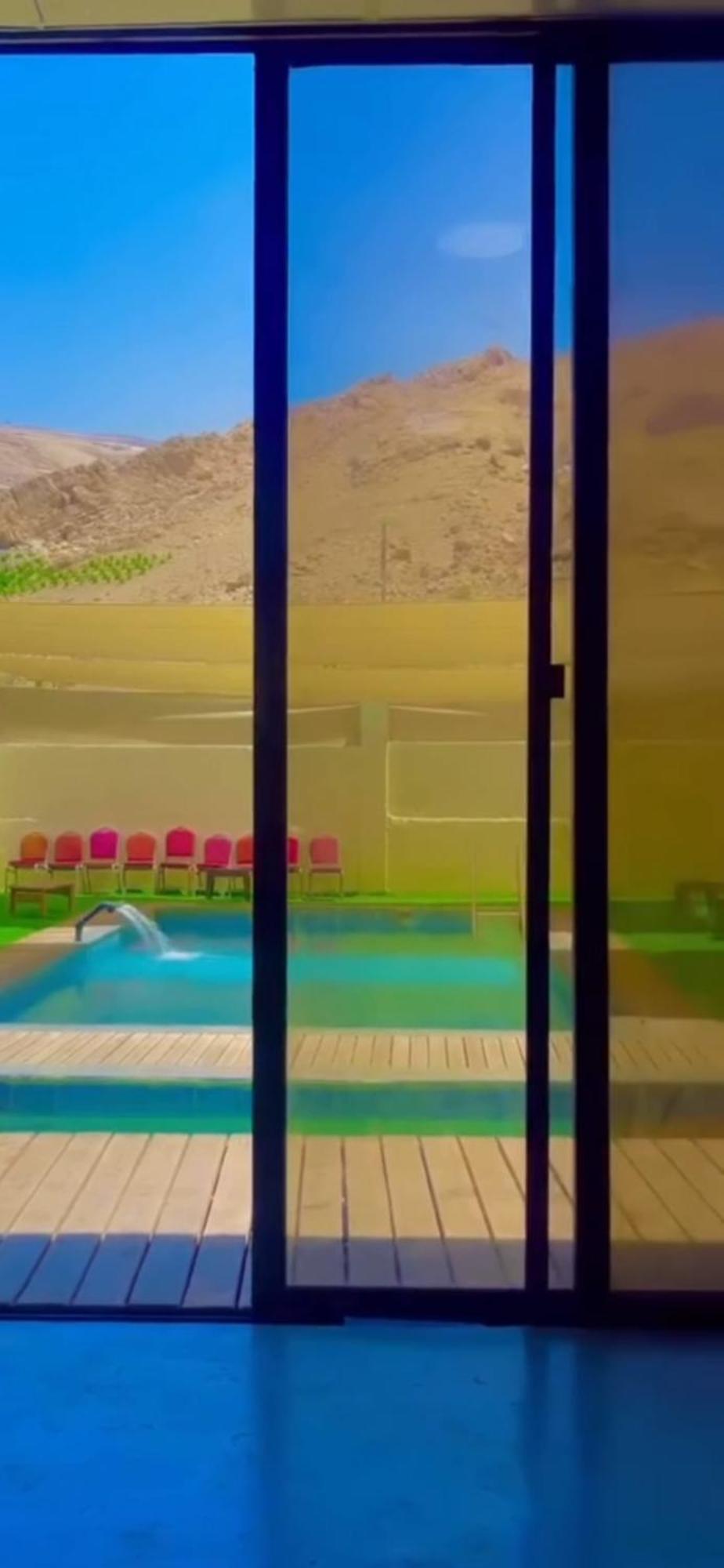 Hotel Wadi Al-Hassa Camp à Khawkhah Extérieur photo