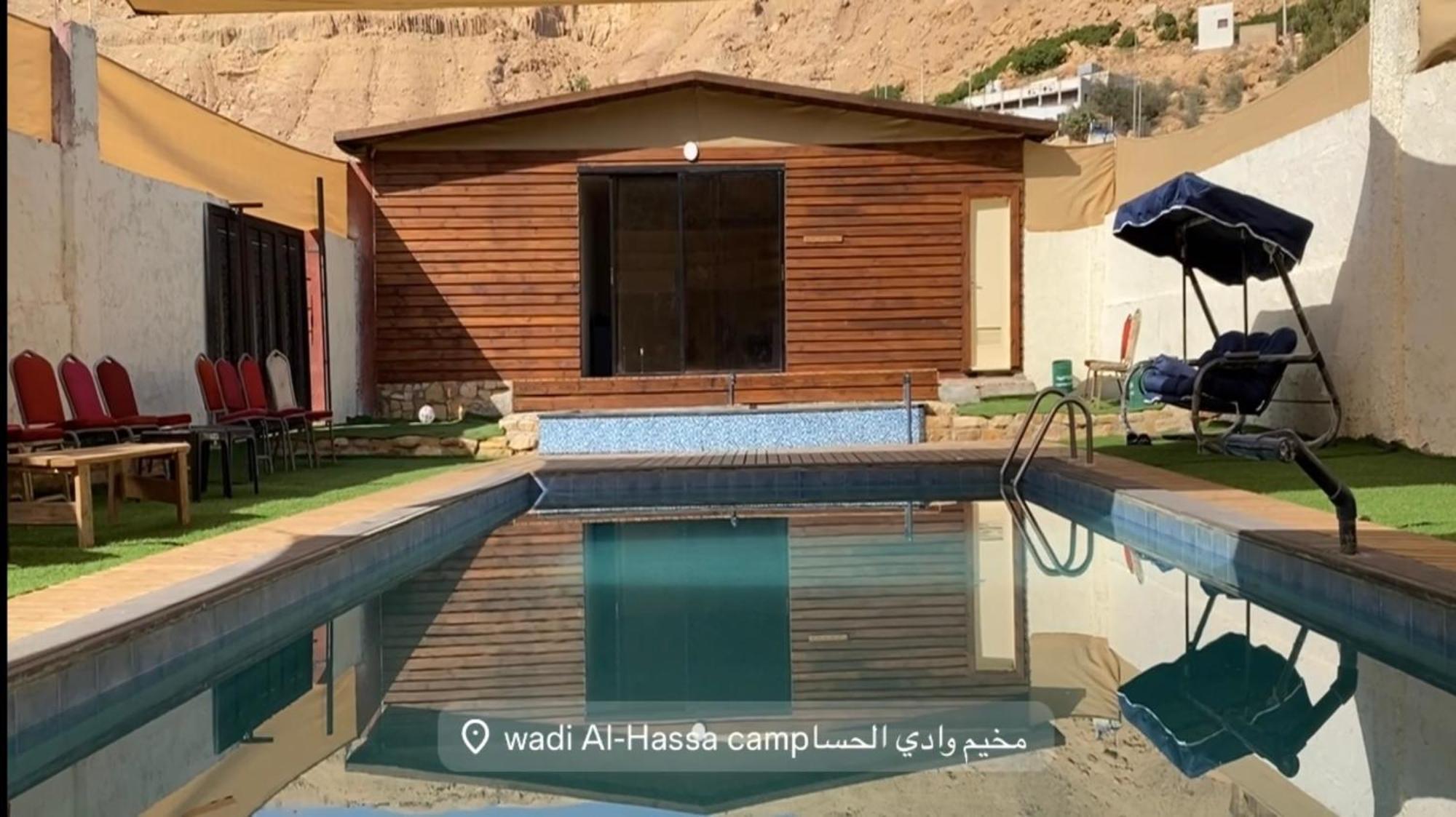Hotel Wadi Al-Hassa Camp à Khawkhah Extérieur photo
